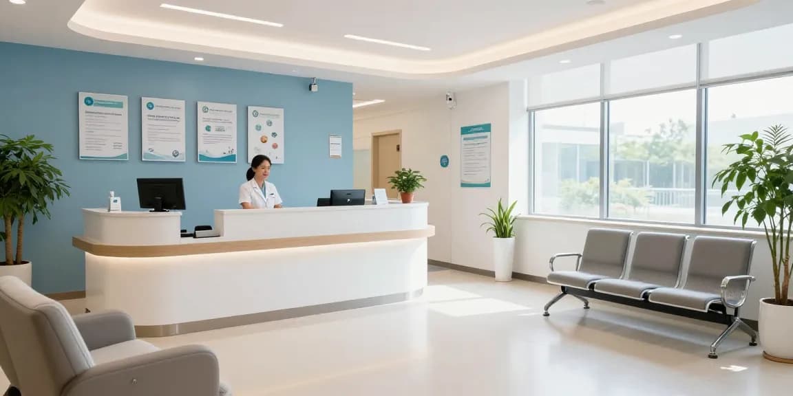 PPO health insurance guide for accessing healthcare services and patient care in a modern health clinic.