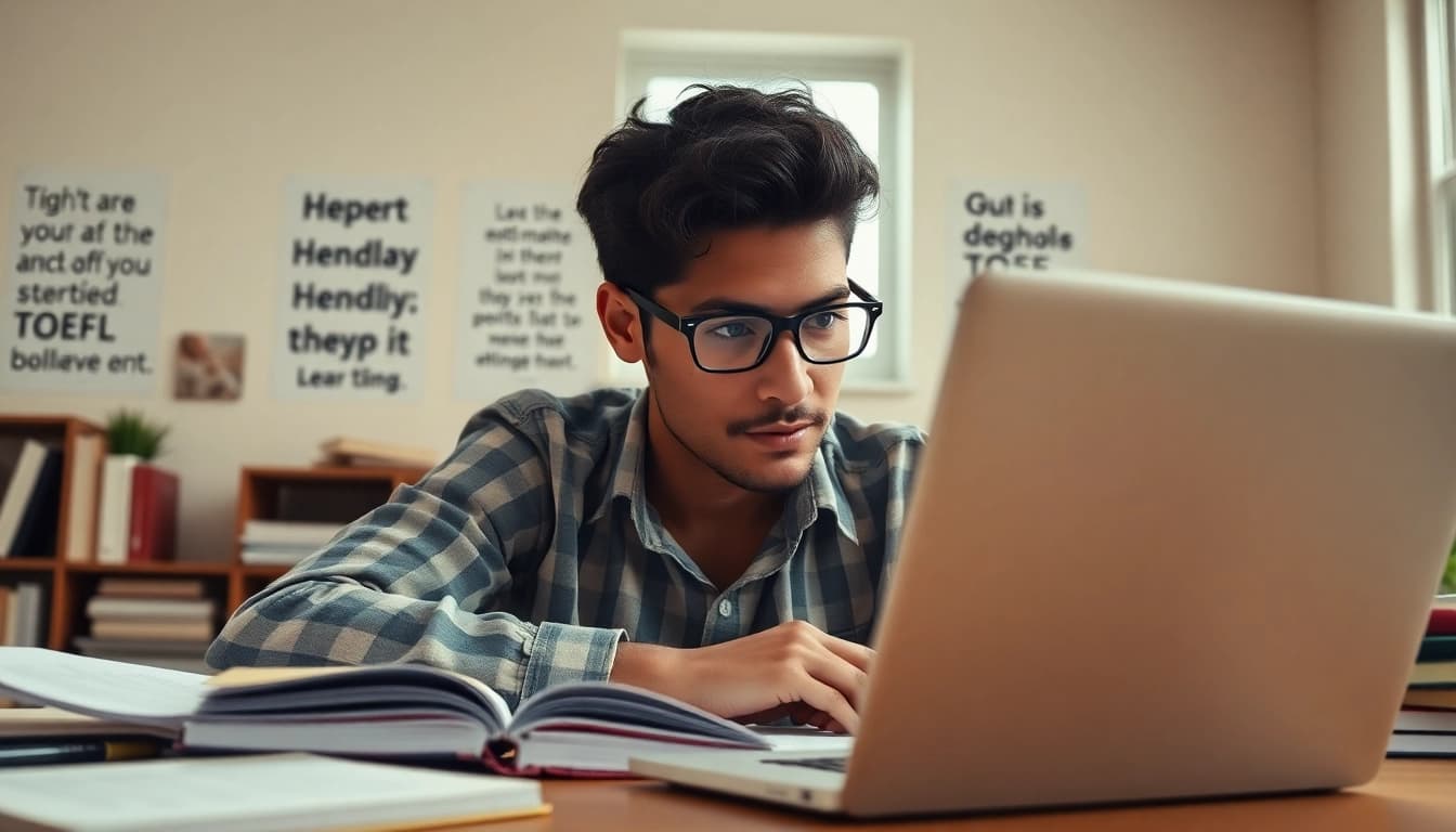 Pay someone to take TOEFL in a focused study environment with inspiring details.