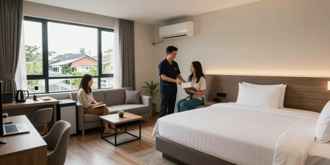 Stay at ROKOK88 with comfortable rooms and amenities in Jakarta Selatan.