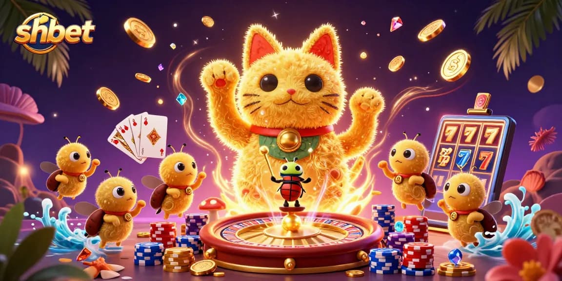 Experience excitement with shbet's ultimate casino scene featuring dynamic rewards and symbols.