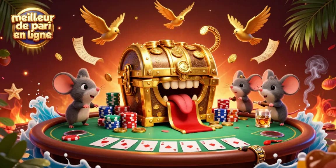 Pariez sur le meilleur site de pari en ligne avec une scène de jeu animée captivante.