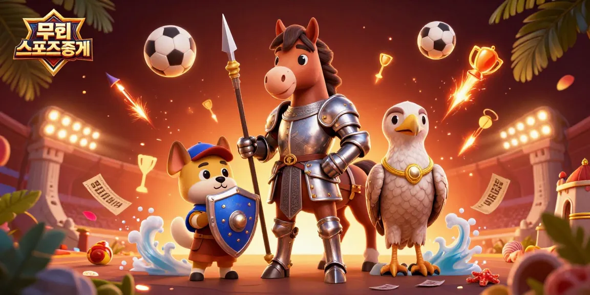 Engage with 무료스포츠중계 by enjoying real-time sports streams featuring dynamic elements and vibrant characters.