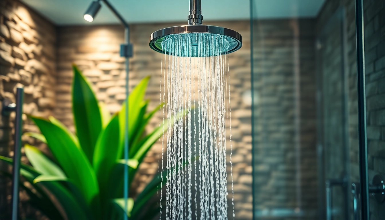 Transform your experience with elegant showers Australia featuring a luxurious rainfall shower head.