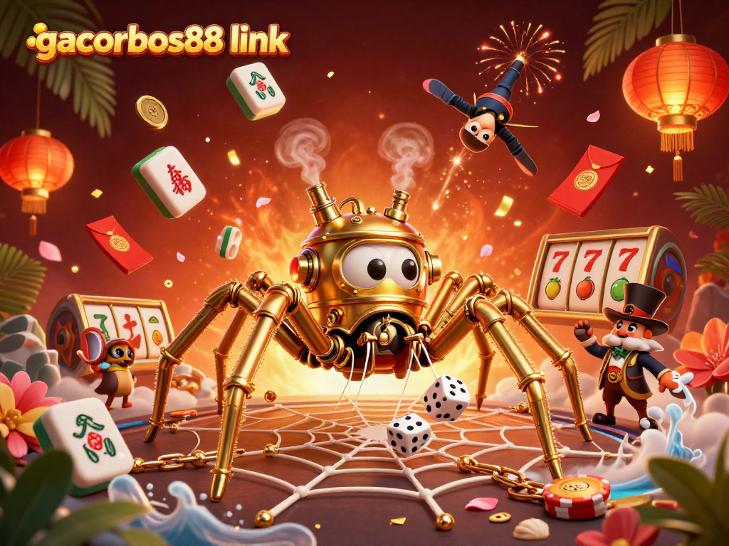 Play thrilling games at gacorbos88 link with engaging visuals and sparkling elements enhancing the experience.