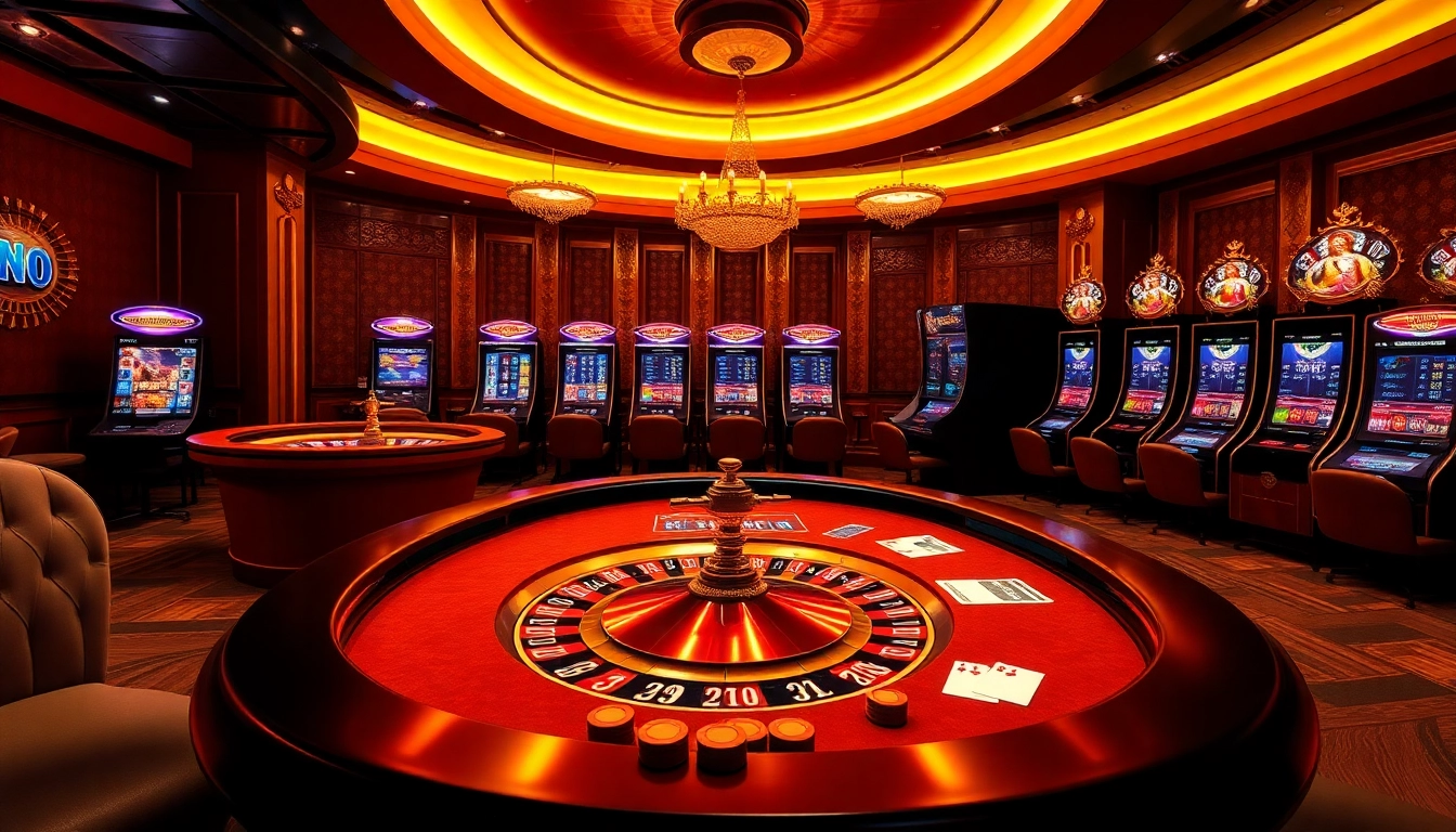 Découvrez l'excitation du casino en ligne Français avec des machines à sous vibrantes et des configurations de poker élégantes.