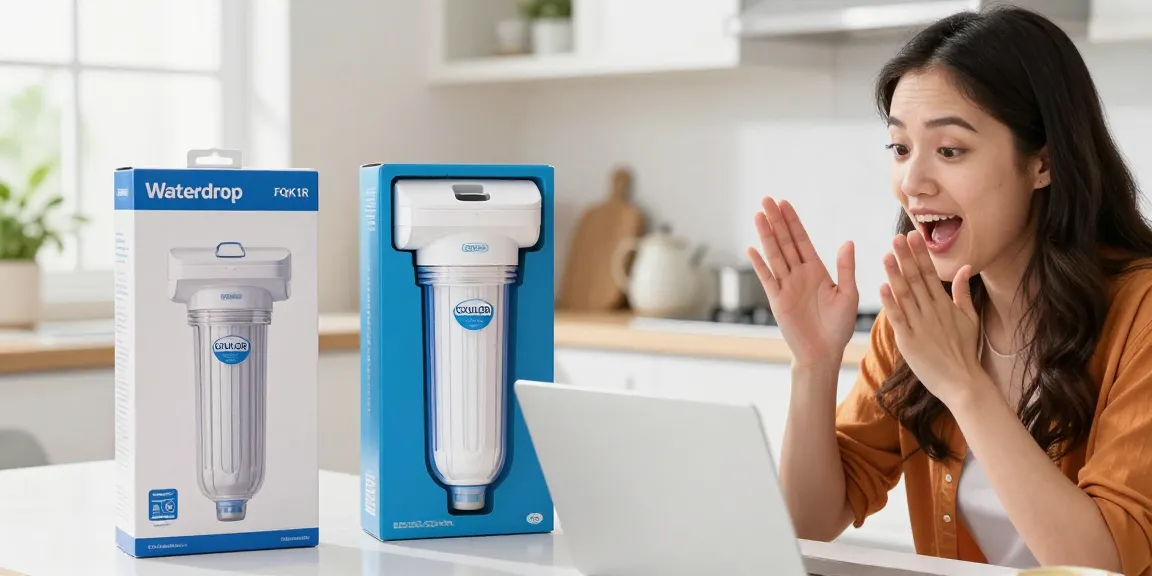 Waterdrop FQK1R, GXULQR Under Sink Replacement Filter review in online shopping with buyer's guide for best deals.