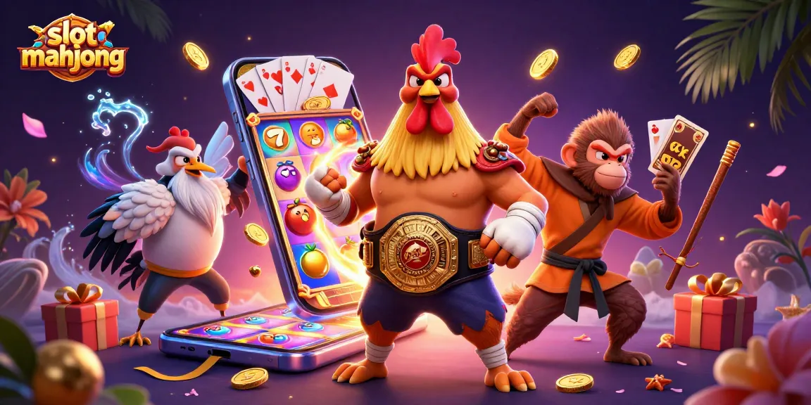 Win with slot mahjong and enjoy a vibrant 3D gaming scene full of excitement.