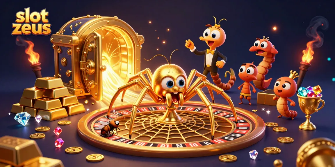 Experience slot zeus excitement with luck in a vibrant casino scene featuring animated characters.