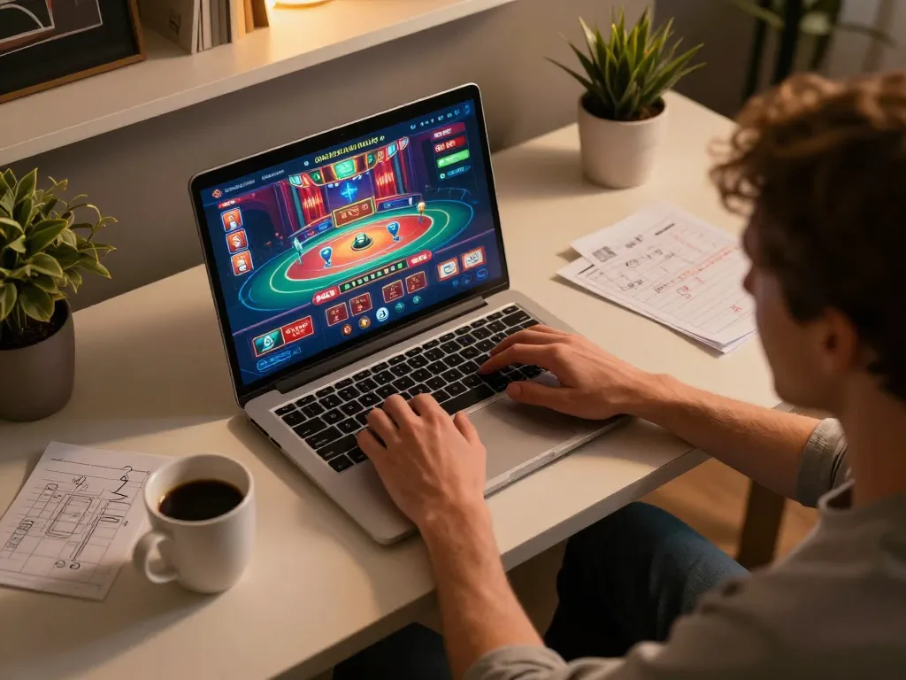 Experience casino senza licenza adm through immersive online gaming from a cozy home setup with strategy notes.