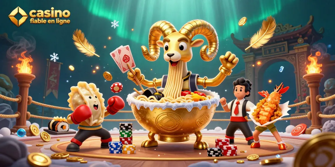 Jouez au casino fiable en ligne avec une ambiance festive et des personnages dynamiques.