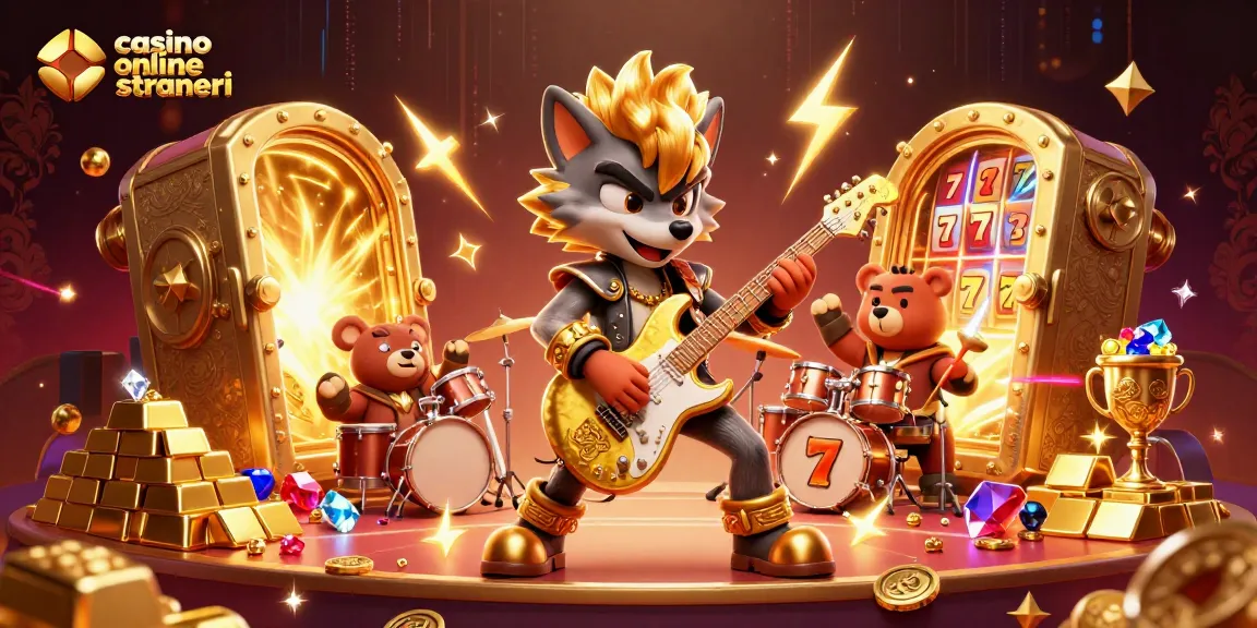 Vivi giochi emozionanti nei casino online stranieri con personaggi vibranti e tesori ricchi in un ambiente dinamico.