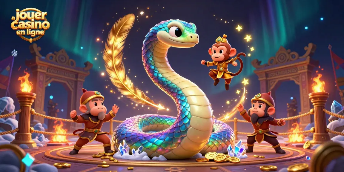 Jouez au casino en ligne avec des personnages colorés et de riches éléments de jeu dans un monde magique.