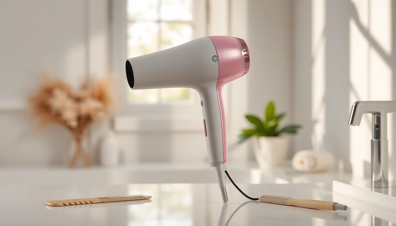 Enhance your hair's beauty with a hair dryer for frizzy hair, featuring sleek design and energy efficiency.