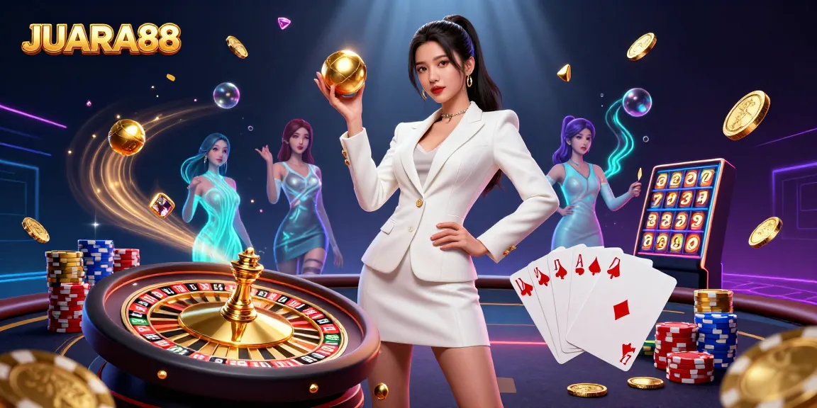 Engage your luck with JUARA88's vibrant casino scene filled with glamour and winning opportunities.