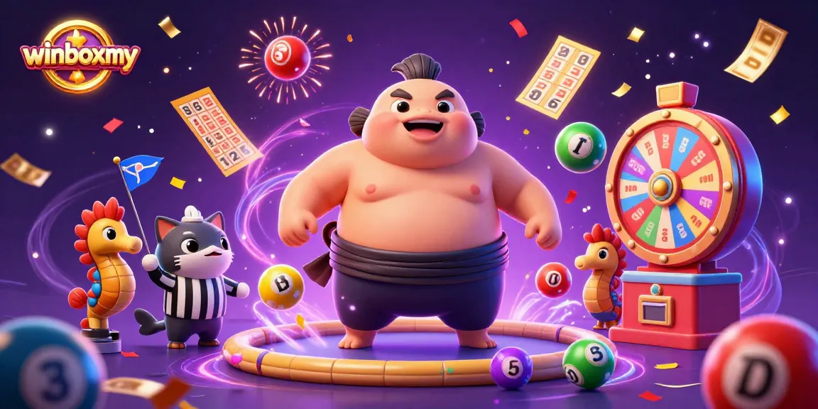 Experience winboxmy excitement with a lively underwater casino scene featuring unique characters and vibrant game elements.