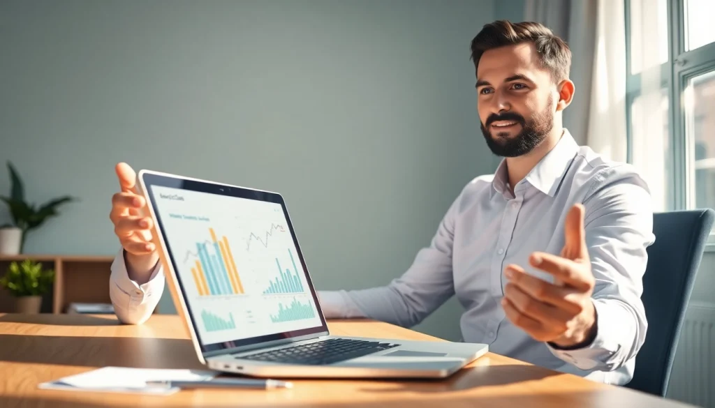 카드 한도 현금화에 대한 전략을 제시하는 금융 전문가의 모습