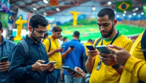 Discover the best sports betting sites in Brazil with diverse bettors using mobile apps amid a lively market.