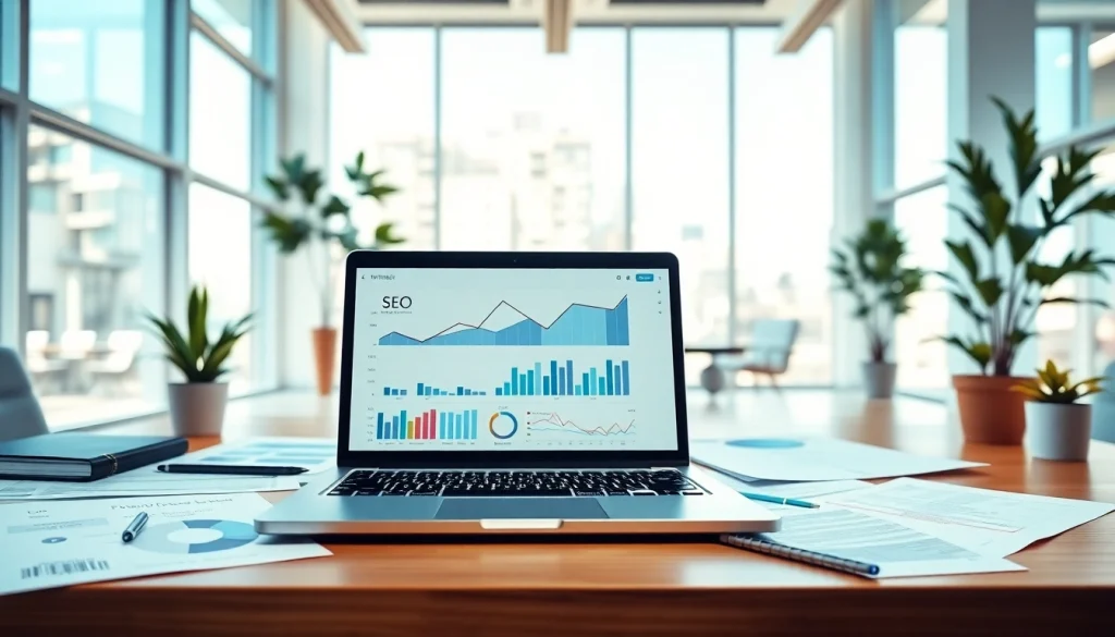 Engaging visual representation of an seo package malaysia workspace showcasing digital marketing strategies.