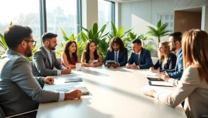 Collaborative session at an environmental law firm, emphasizing diverse legal expertise and advocacy.