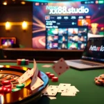 Betting strategy and excitement at the casino showcasing https://xx88.studio/ gaming interface.