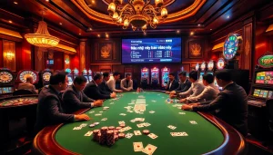 If you're looking for ways to win big, align your strategies with "Nếu như vậy bám vào đây" in a vibrant casino setting.