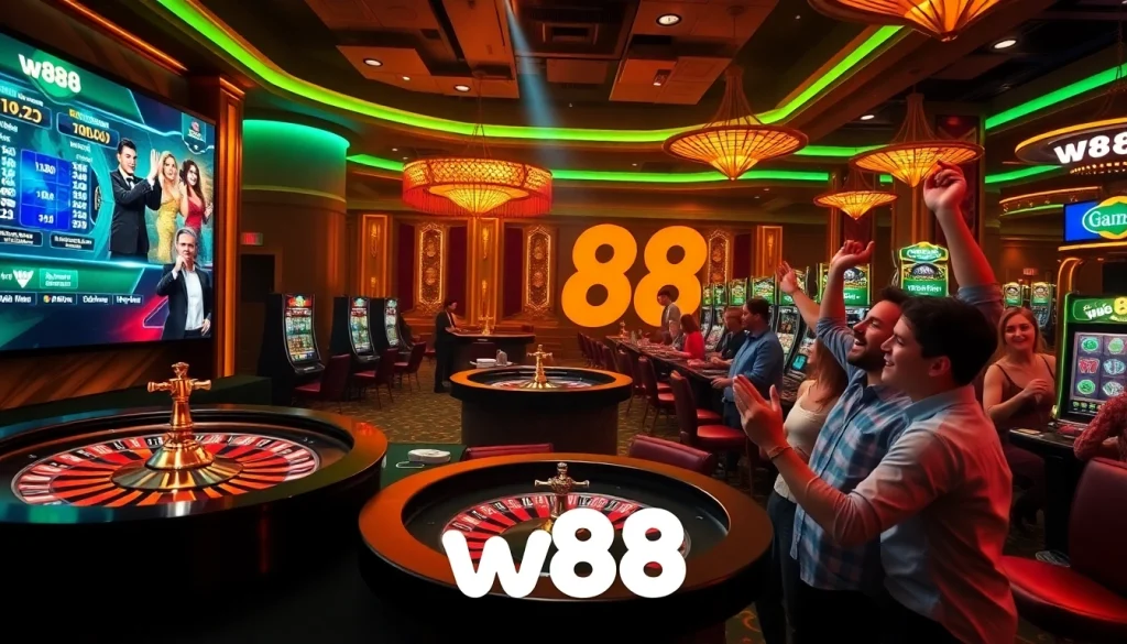 Experience thrilling wins with link to w88 in a lavish online casino atmosphere.