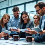Engaging professionals collaborating in Contract Management for streamlined business agreements.