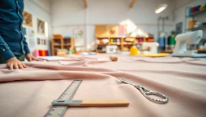 Bekijk poplin katoen stoffen met levendige kleuren en perfecte textuur in een ontwerpomgeving.