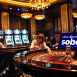 Engage with thrilling games at link alternatif sbobet in a luxurious casino setting.
