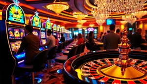 Experience online gaming excitement with Onicplay's vibrant slot machines and poker action.