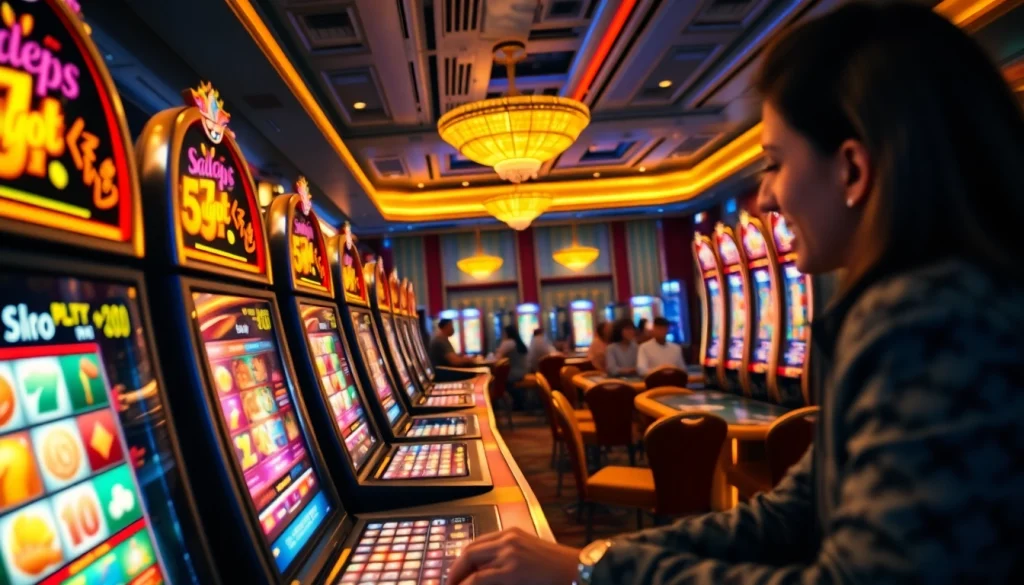 Rasakan sensasi slot depo 5rb di kasino mewah dengan permainan seru dan suasana yang penuh semangat.