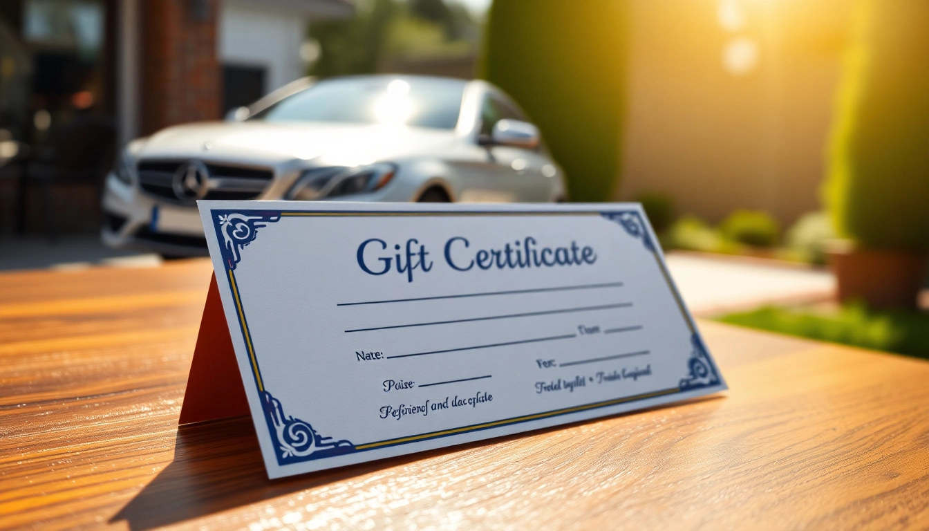Why a Car Detailing Gift Certificate is the Ideal Present for Vehicle Lovers