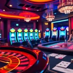 Experience the thrill of winning at a luxurious casino featured on https:/sc88.bz/, showcasing roulette, poker, and slot machines.