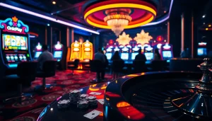 Players enjoying vibrant slot machines and games at Onicplay casino.