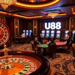 Experience thrilling gameplay at U88 Casino with vibrant roulette, poker, and dazzling slot machines.
