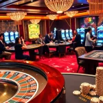 Engage in thrilling gameplay at nhà cái rr88 with vibrant casino action featuring roulette and poker chips.