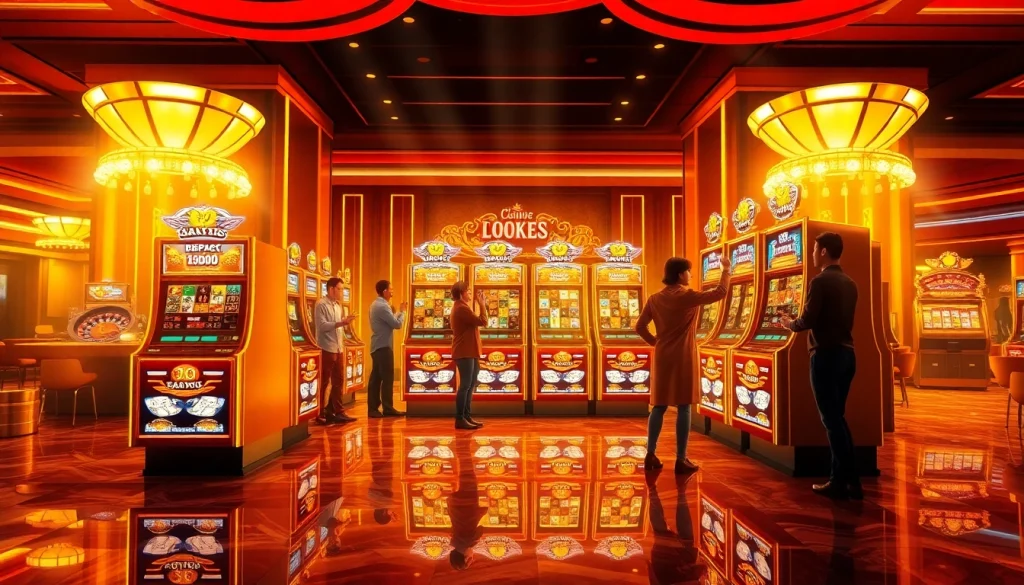 Rasakan kegembiraan meraih kemenangan dengan slot deposit pulsa tanpa potongan dalam suasana kasino mewah.