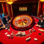 Players enjoying an engaging roulette game at RR88 Casino with luxurious ambiance.