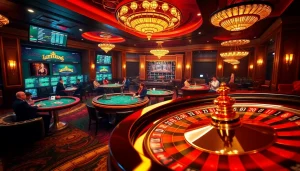 Découvrez l'excitation du casino en ligne Français avec des paris vibrants et des jeux de poker luxueux.