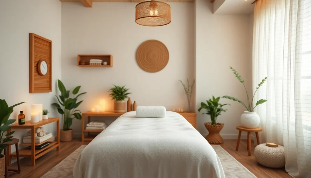 아늑한 인테리어와 차분한 분위기가 조성된 수원출장마사지의 편안한 설정