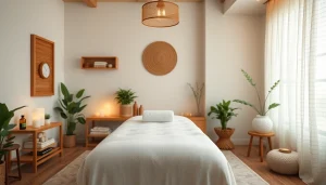 아늑한 인테리어와 차분한 분위기가 조성된 수원출장마사지의 편안한 설정