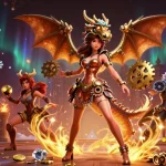 Vivez l'excitation avec les bonus de casino en ligne alors que vous gagnez gros dans une aventure de casino sur le thème steampunk.