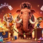 Experience thrilling action with keo nha cai in this vivid casino scene featuring lively characters.