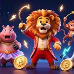 Jouer à des jeux dans un casino fiable en ligne avec une animation colorée et dynamique.