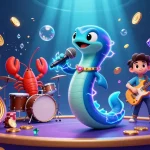 Experience thrilling wins with sunwin20 in this vibrant underwater casino scene featuring dynamic characters.
