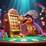 Accédez aux gains rapides avec casino en ligne retrait instantané, grâce à l'illustration dynamique de la machine à sous.