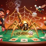 Engage in thrilling adventures at credit card casinos with animated steampunk characters and poker action.