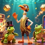 Engage in exciting gameplay with Jai club login surrounded by vibrant 3D characters and dynamic game elements.