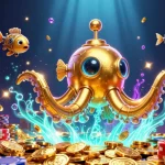 Engage with exciting casino action using the janjislot link through a vibrant underwater scene filled with treasures.
